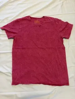 Ouky VINTAGE WASHED Tシャツ レッド 〜ピンク　Mサイズのサムネイル