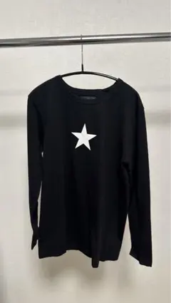 15.agnès b. ブラック 長袖Tシャツ T2美品