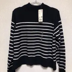 タグ付き 新品 ボーダーニット