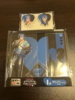 桜ミク タイトーくじ I賞 アクリルスタンド クリアバッジ KAITO