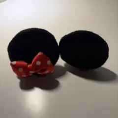 ミニーマウス ヘアクリップ 2個セット