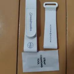 OMEGA MOONSWATCH 純正ストラップ ホワイト　Lサイズ