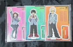 くら寿司　ヒロアカ　アクスタ　3個セット（デク、かっちゃん、おちゃこ）