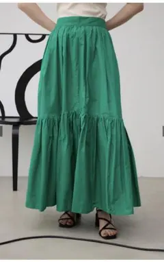 ロングフレアスカート azul by mosssy