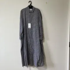 TOUJOURS 花柄 ロングシャツワンピース　size1のサムネイル