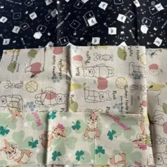 キャラクター柄　はぎれ
