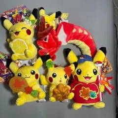 ポケモンセンター ヒロシマ ぬいぐるみ 5点セット