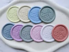 シーリングスタンプ／シーリングワックス／北欧詰め合わせ／10枚