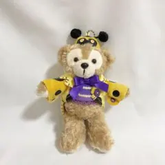 ディズニー　ダッフィー ぬいぐるみバッジ　2012 ハロウィン　てんとう虫