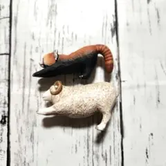 カプセルトイ　のびズム Season３　レッサーパンダ　ひつじ