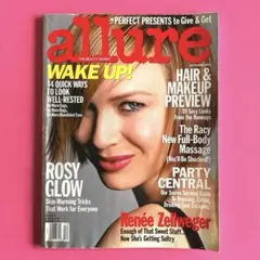 洋雑誌 洋書 allure 2002 12月号 レネー・ゼルウィガー表紙