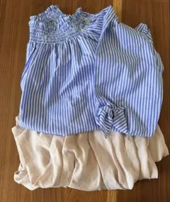 ROPE' PICNIC オフショルブラウス ワイドパンツ 2点セット
