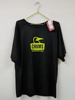 新品未使用タグ付　CHUMS　半袖Tシャツ 黒　XLのサムネイル