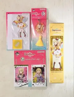 【新品未開封】一番くじ 学園アイドルマスター 藤田ことね DEGH賞 4点セット