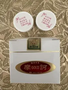 新品正規品 摩訶ゴールドクリーム、泡ソープセット➕ミニ摩訶クリーム