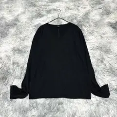 【ジョゼフ】カシミヤ混Vネックセーター ブラック M 薄手 やわらか【美品】のサムネイル
