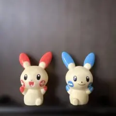 【希少•当時物】ポケモン　プラスル　マイナン　指人形