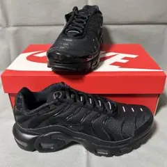 【1週間限定価格】ナイキ　エアマックス　プラス　ブラック　黒　マップラ　24.0