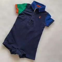 ☆Ralph Lauren【ラルフローレン】ポロシャツロンパース☆サイズ9M75