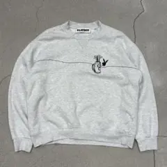 PLAYBOY スウェット 両面刺繍 Mのサムネイル