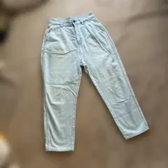 GU デニムパンツ ライトブルー Lサイズのサムネイル