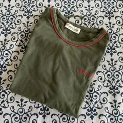 ANDRELUCIANO オリーブグリーン ノースリーブTシャツのサムネイル