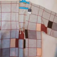 デッドストック！昭和レトロ雰囲気抜群　純毛製品！着物羽織　現代はカーディガンでも