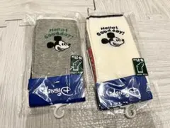 【新品】Disney ミッキーマウス　靴下 19-21cm 2足セット