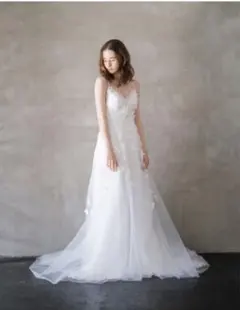 【藤井絵里花】ドレスプロダクション w241 ウエディングドレスS 藤井絵里花様専用】ドレスプロダクション w241 ウエディング