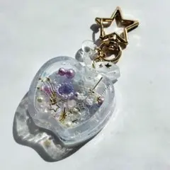 No.060 妖精の国のりんご　シェイカーキーホルダー