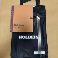 HOLBEIN ドローイングブック 、筆３本セットのサムネイル