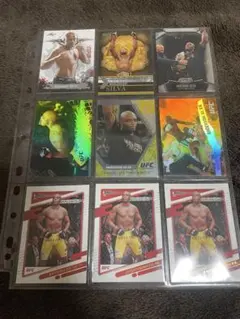 【貴重】 UFCカード　アンデンソン・シウバ　9枚セット