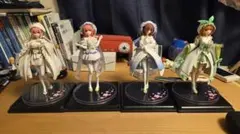 映画 五等分の花嫁～幸せの結び フィギュア 4体セット 一花 二乃 三玖 四葉