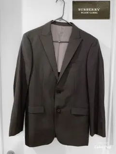 【美品】バーバリーブラックレーベル テーラードジャケット 黒 M 三陽商会