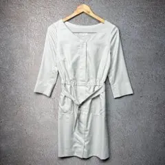 PROPORTION アイスブルーワンピース きれいめ