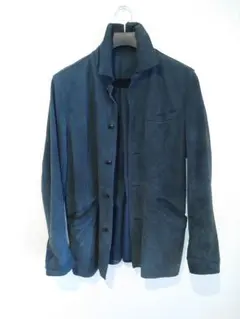 BOYCOTT ネイビースエードレザージャケット