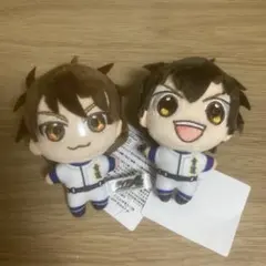 gigo ダイヤのA 沢村栄純＆御幸一也 ぬいぐるみマスコット 2種セット