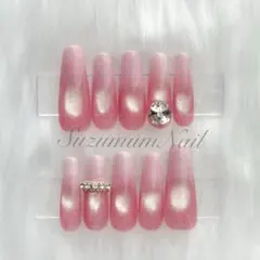 〖現品〗ネイルチップ 韓国 ベイビーブーマー ワンホン ちゅるマグ リング