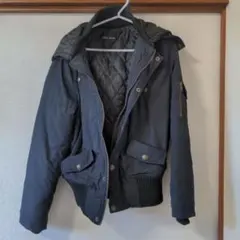 CECIL McBEE ネイビー ダウンジャケット