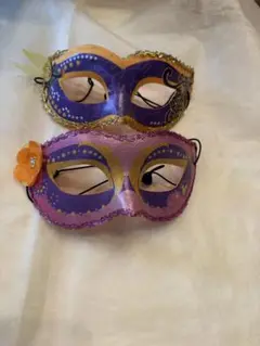 ディズニー ハロウィン お面 2枚セット　ディズニーシー　バラ売り不可