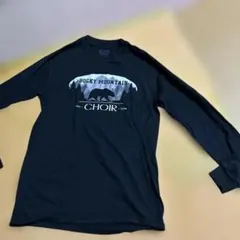 GILDAN ロッキーマウンテン　長袖Tシャツ 黒2018アメリカ購入