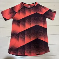 adidas Climacool Tシャツ 140cm レッド/ブラック