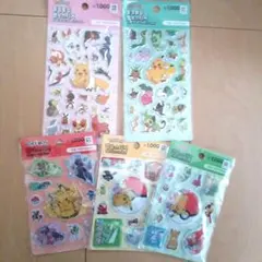 ポケモンステッカー　韓国ダイソー
