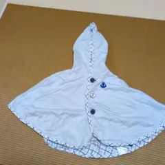 値下げ　ミキハウス　ベビーポンチョ