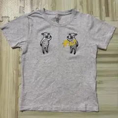 グラニフ　ラムチョップ　グレーTシャツ 120