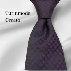 Turinmode Creato【トリノモード】ダークパープル ネクタイ