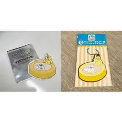 んぽちゃむ エンタメくじ ラバーキーホルダー&ステッカーセット