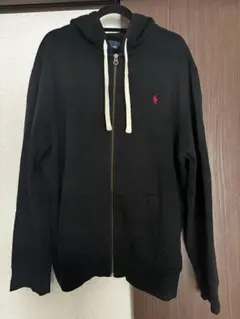 Ralph Lauren ジップパーカー y2k swag drip ブラック - メルカリ