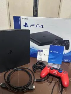 SONY PS4 本体 500GB Jet Black (周辺機器付き)