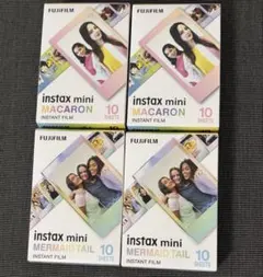 新品未使用 チェキフィルム MERMAIDTAIL MACARON 10枚x2